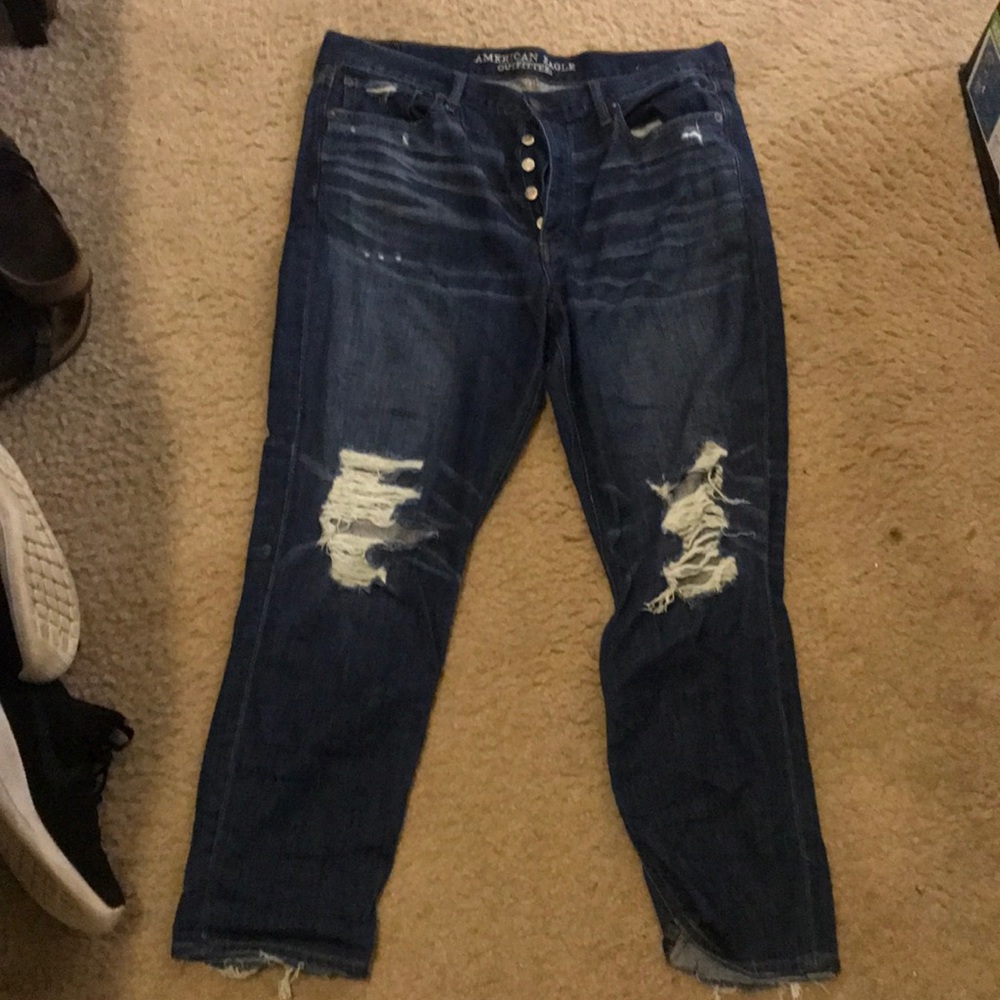 American Eagle vintage high rise jeans